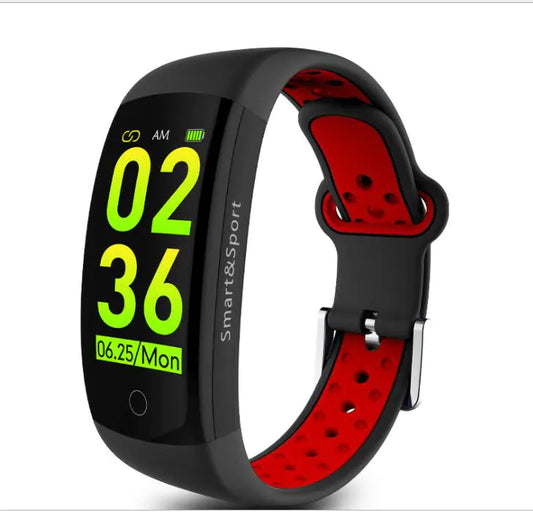 Q6S Smart Color Screen Fitness Tracker with Heart Rate Monitor